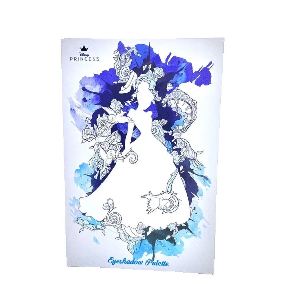 Disney Princess Cinderella Sizehimmer Mate Blue Eyeshadow Book Palette