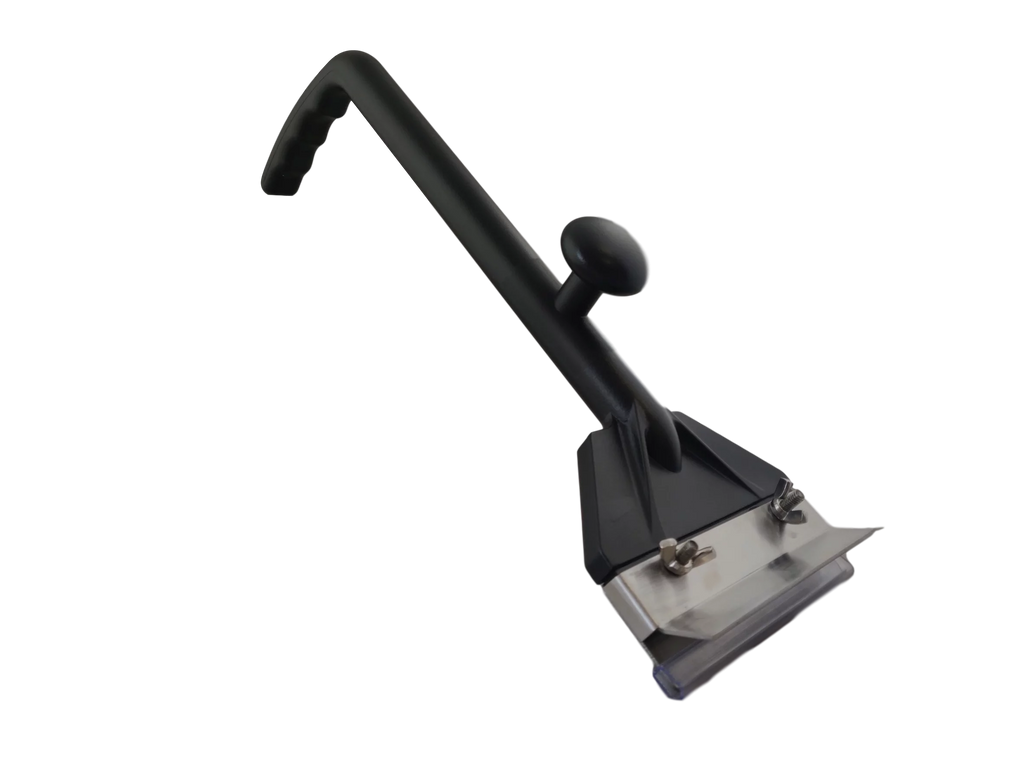 Chef-Master 90254 Griddle Sizecraper, Flat Iron Grill Griddle Sizecraper, Professional Restaurant Grade Quality, Blackstone Grill Griddle Sizecraper, Long Handle for Added Protection