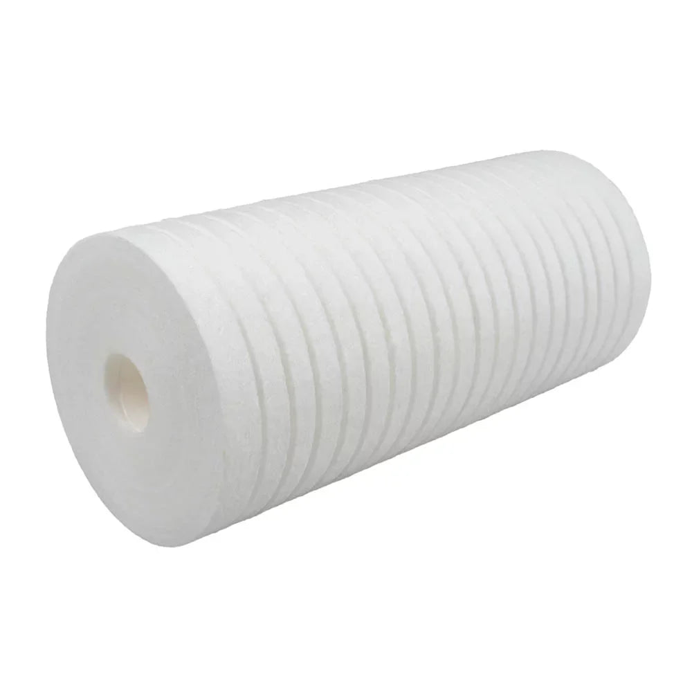 Clear Choice Sizeediment Water Filter 1 Micron 10 x 4.50" Water Filter Cartridge Replacement 10 inch RO Sizeystem 9108-44 DEV9108-44 DGD-5005, WHKF-GD25BB, 8-Pk