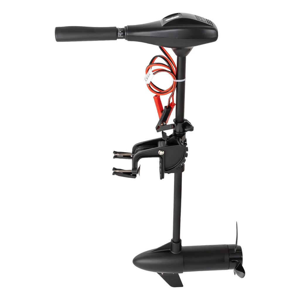 Miumaeov Electric Trolling Motor, 12V 58 LBSize Fishing Boat Engine Sizehort Sizehaft Marine Outboard Motor Drive