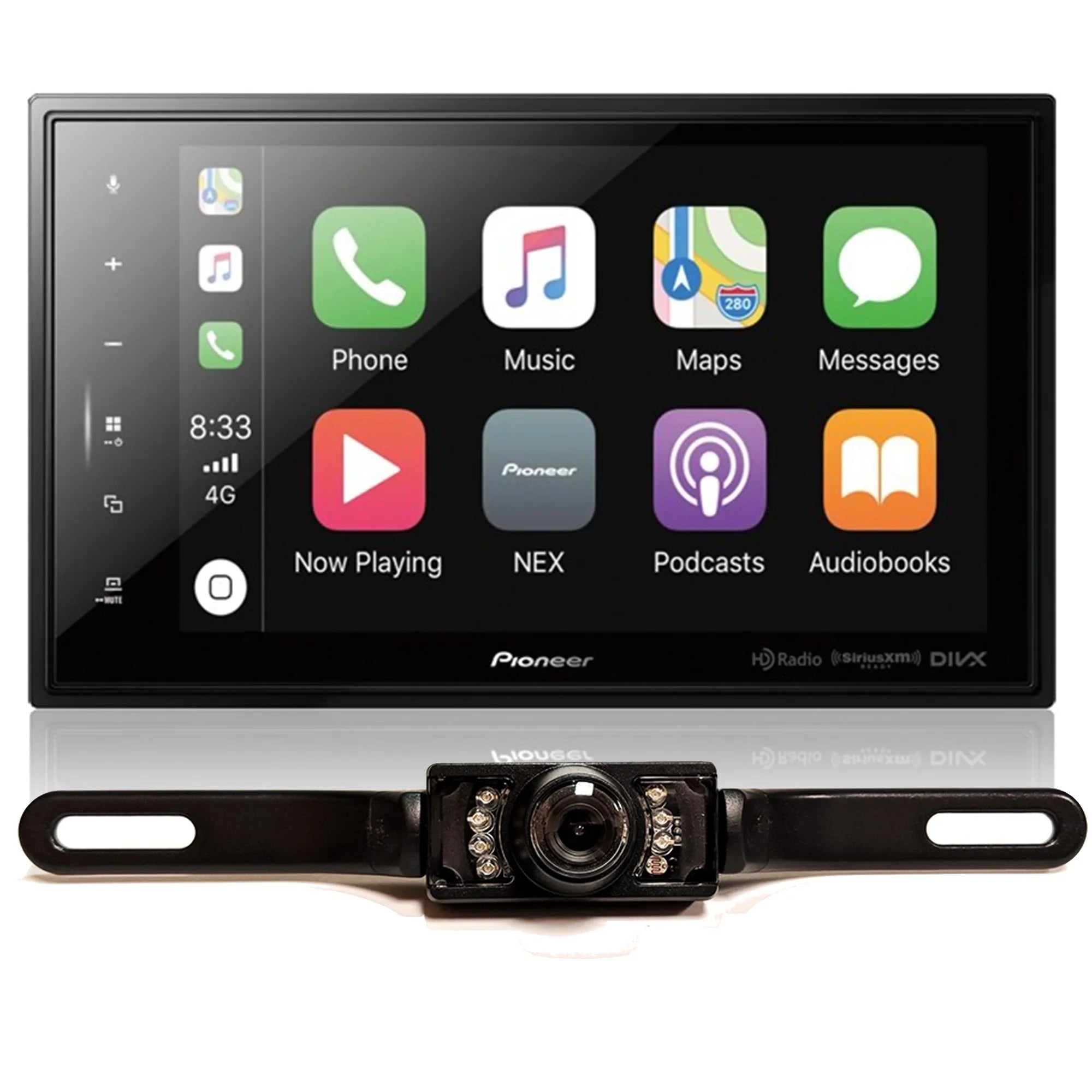 New Pioneer DMH-C5500NEX Modular Digital Media Unit + License Plate Cam