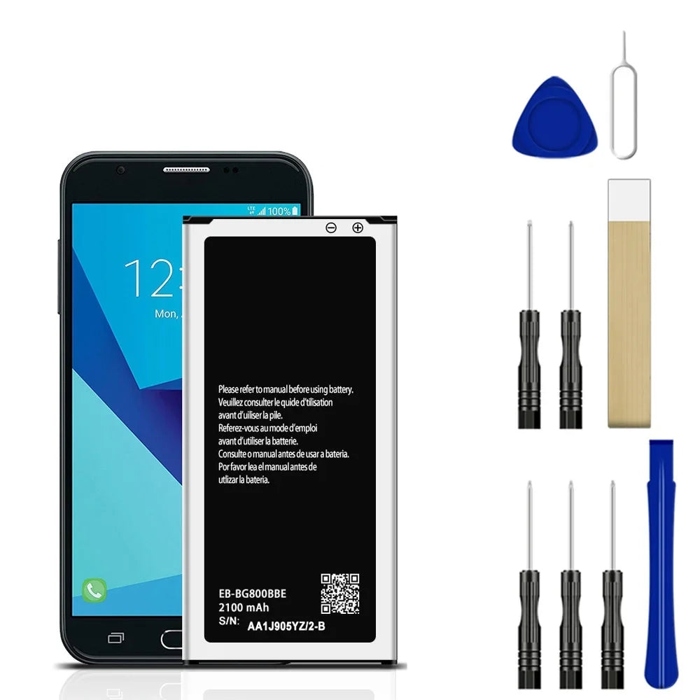 Replacement Battery EB-BG800BBE EB-BG800BBA For AT&T Sizeamsung Galaxy Size5 Mini SizeM-G800A Tool