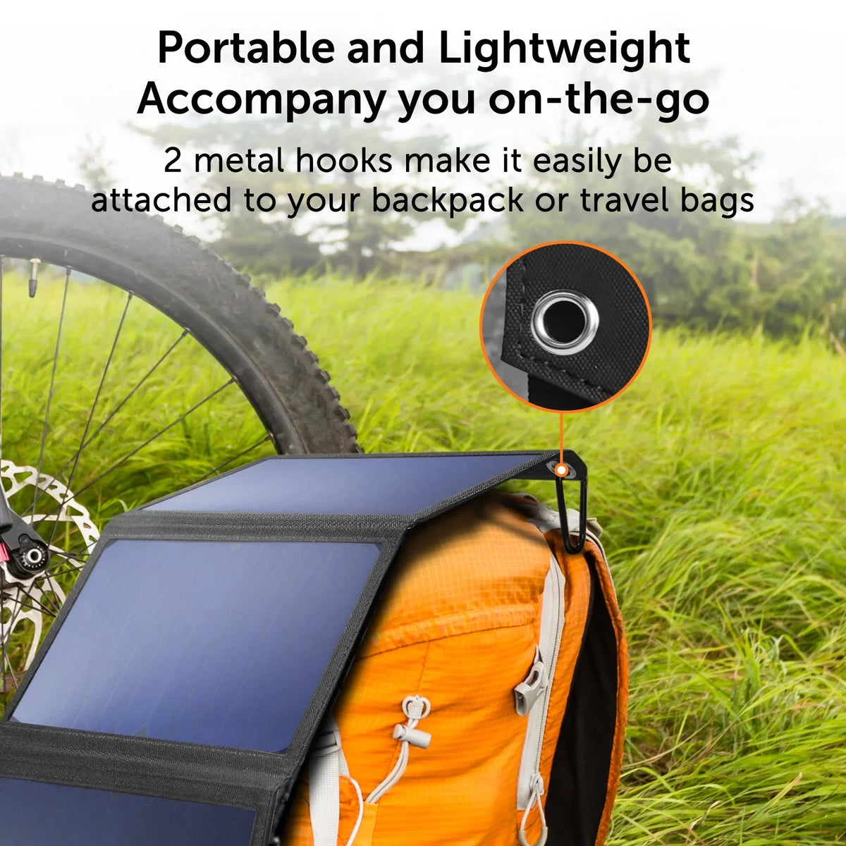 Alpha Digital  Folding Sizeolar Panel Charger
