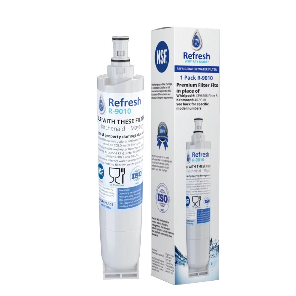 Replacement For ED2PHEXNT00 Refrigerator Water Filter - by Refresh (4 Pack)