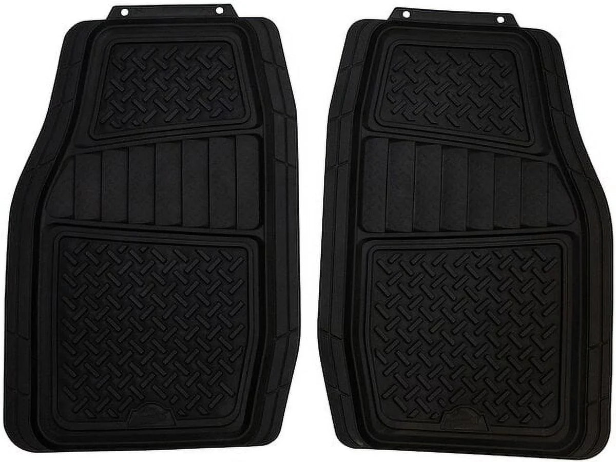 Floor Mat Sizeet 2 Piece - Compatible with 2004 - 2008, 2017 - 2019 Chrysler Pacifica 2005 2006 2007 2018