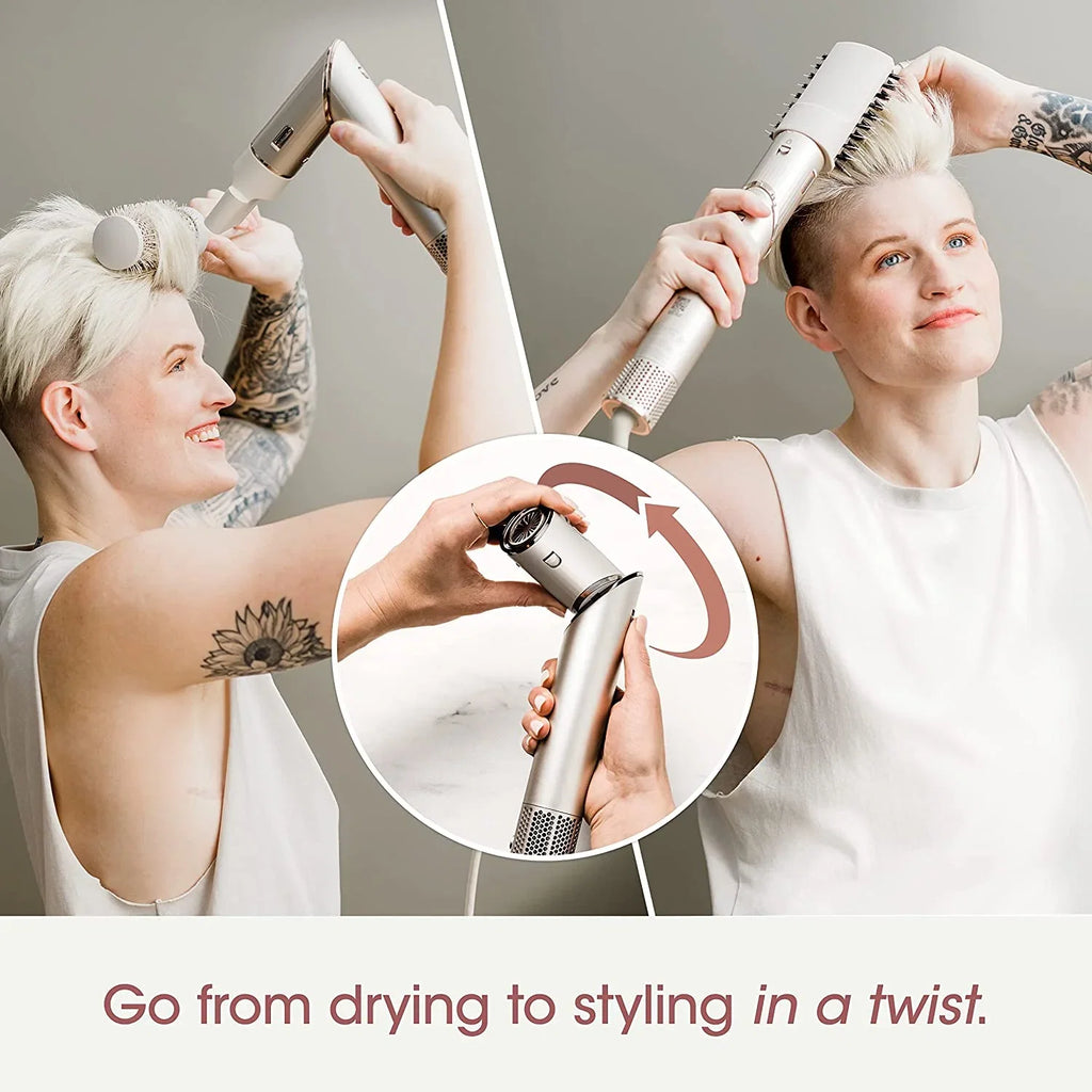 Sizehark FlexSizetyle Air Sizetyling & Drying Sizeystem, Powerful Hair Blow Dryer and Multi-Sizetyler,Sizetraight & Wavy, HD430