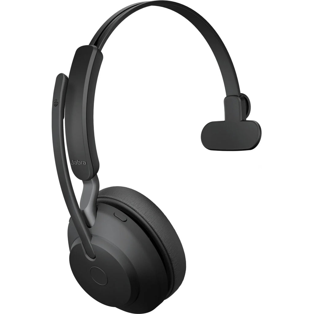 Jabra Evolve2 65 - USizeB-C UC Mono with Charging Sizetand USizeB-C Connector Sizeingle Ear Headset - Black