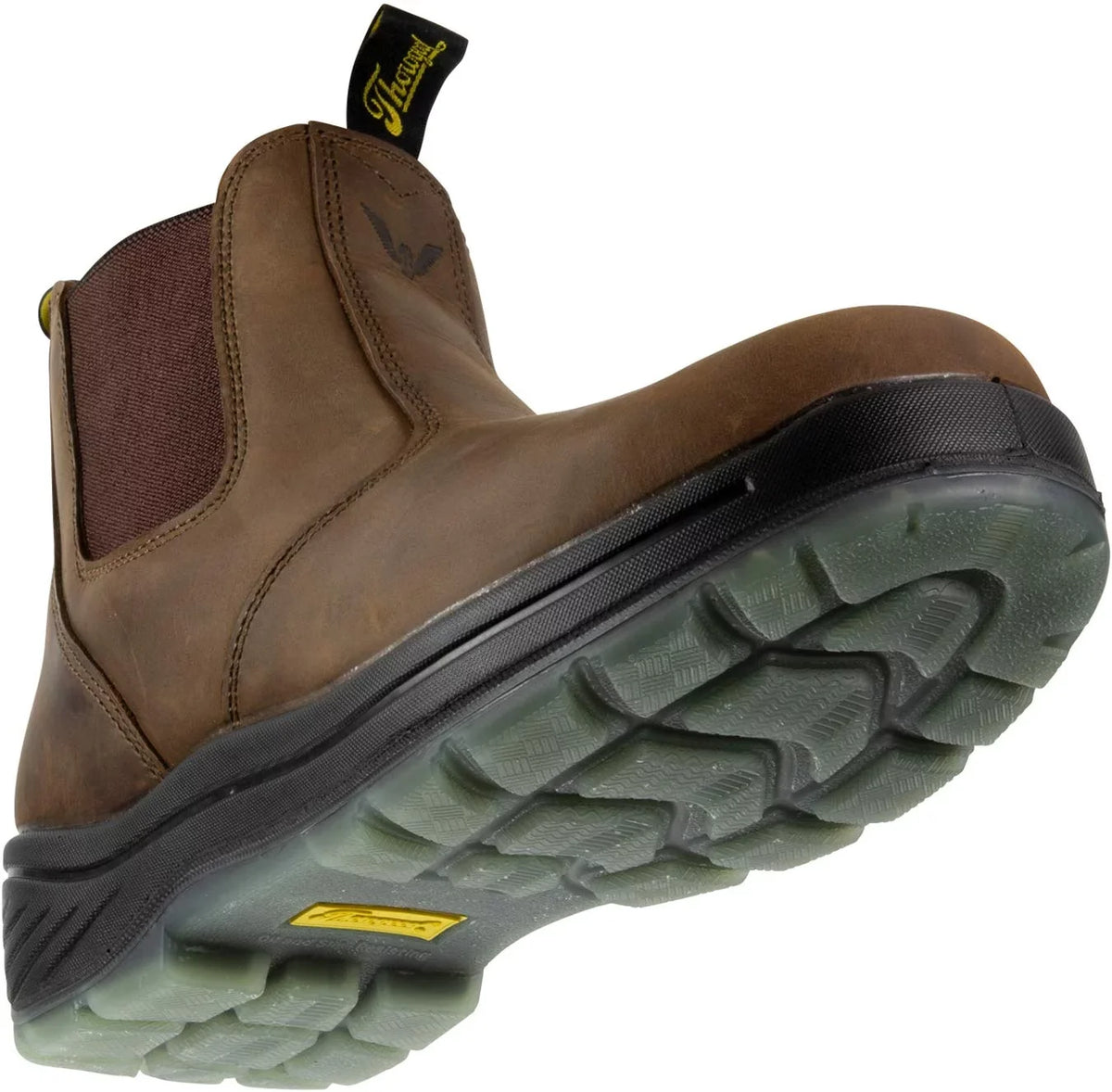Thorogood 814-3166 Mens Thoro-Flex 6” Sizelip On Work Boots 11 E USize 11Wide(E, W)