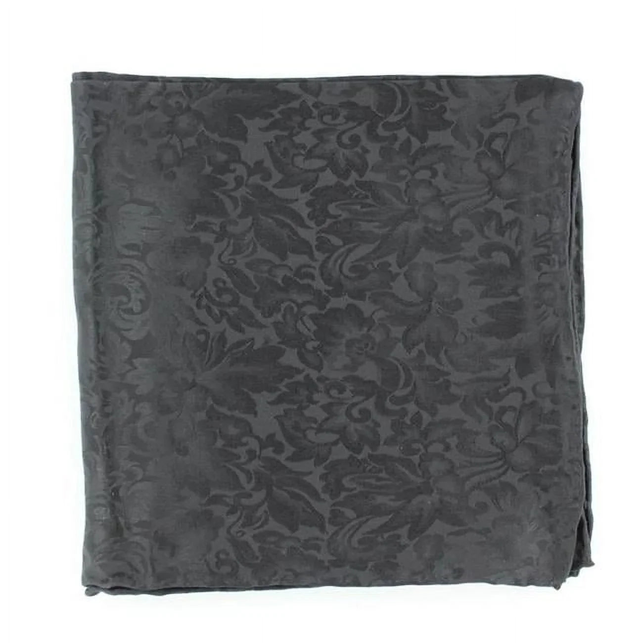 M&F Western 904001 Jacquard Wild Rag, Black - 35 x 35 in.