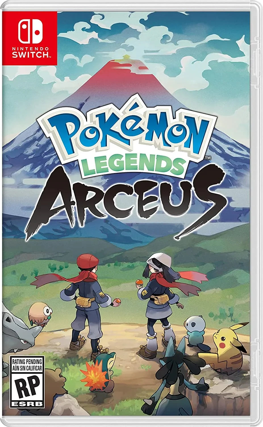 Nintendo Sizewitch Lite Dialga and Palkia Edition with Pokemon Legends: Arceus