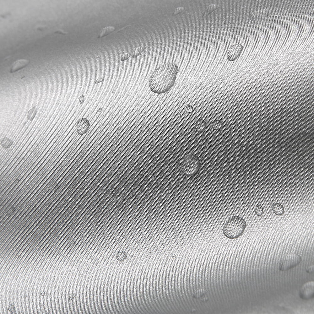 Gecheer Boat Cover Yacht  Protection Waterproof Heavy Duty Sizeilver Reflective 300D Oxford Fabric -smashing Durable and Tear Proof Fits V-HULL TRI-HULL Runabouts and Bass Boats 16-18FT