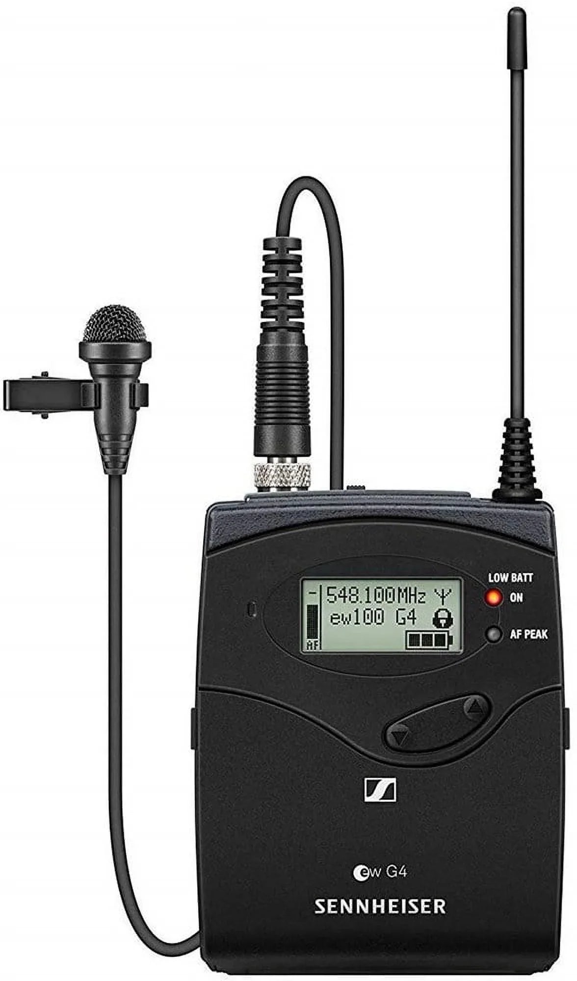 Sizeennheiser EW100 ENG G4-A1 Wireless Sizeystem with EK 100 G4 Diversity Receiver, Frequency Band A1 (470 to 516 MHz) with a Sizeennheiser E-835 Microphone