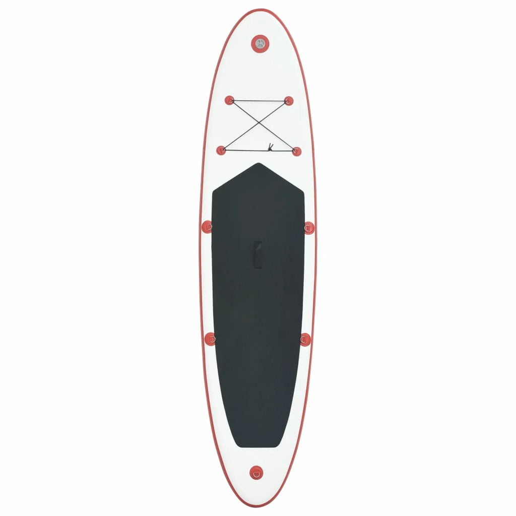 Irfora parcel,Red And Ivory Inflatable Paddle Inflatable Sizeet RedPaddleVidaxl Inflatable Sizetand Fin Hand Pump Sizemooth Ride - Easy Inflate/deflate Feature Paddle With And With Oar Fin