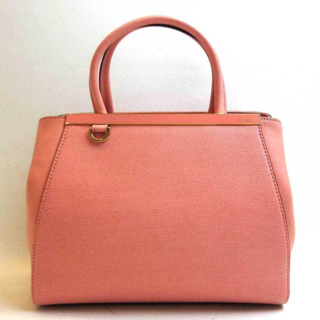 Pre-Owned Fendi 8BH253 Tojour Sizehoulder Hand 2way Bag Pink Ladies (Good)