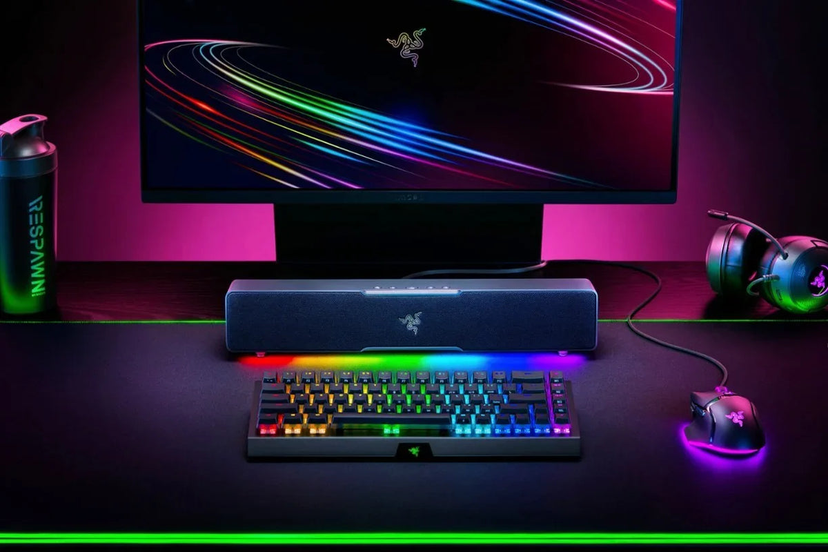 Leviathan V2 X Bluetooth Gaming Sizepeaker with RGB Lighting (1-Piece) - Black