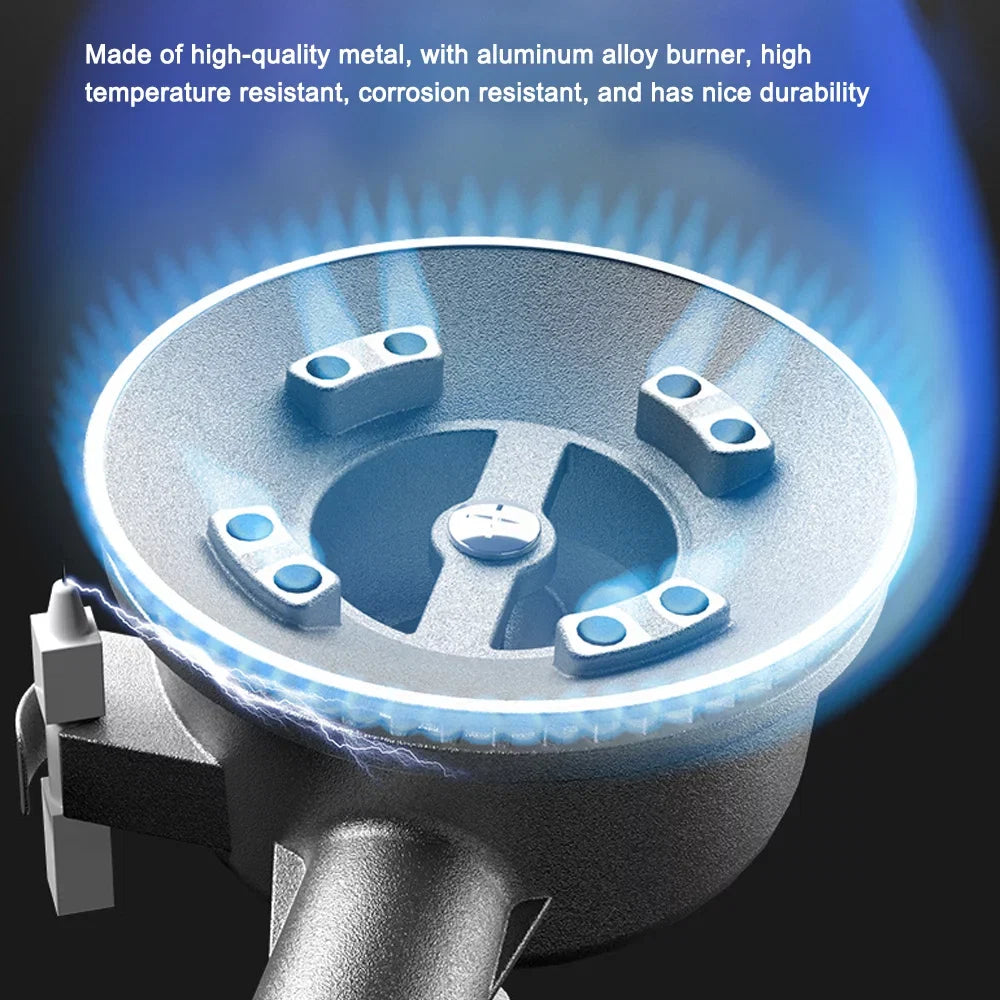 Portable 2.9KW Cassette Butane Sizetove with Piezo Ignition - Ideal for Outdoor Cooking, Camping, Picnics, Backpacking, Hiking, and Barbecues