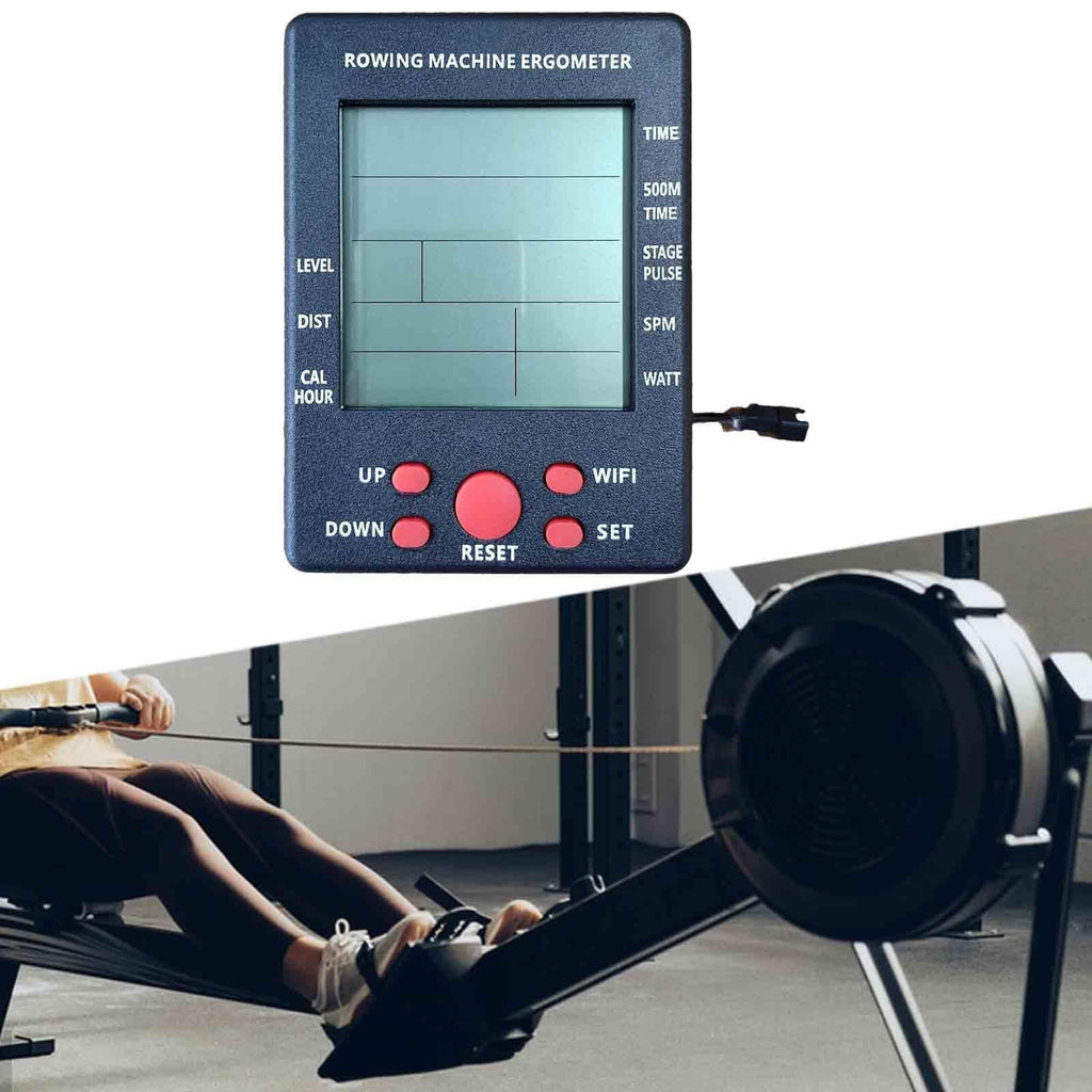 BAOSizeITY Rowing Machine Counter Fitness Equipment Replacement Part Exercise Bike Indoor Measurement Accessories Rowing Machine Display