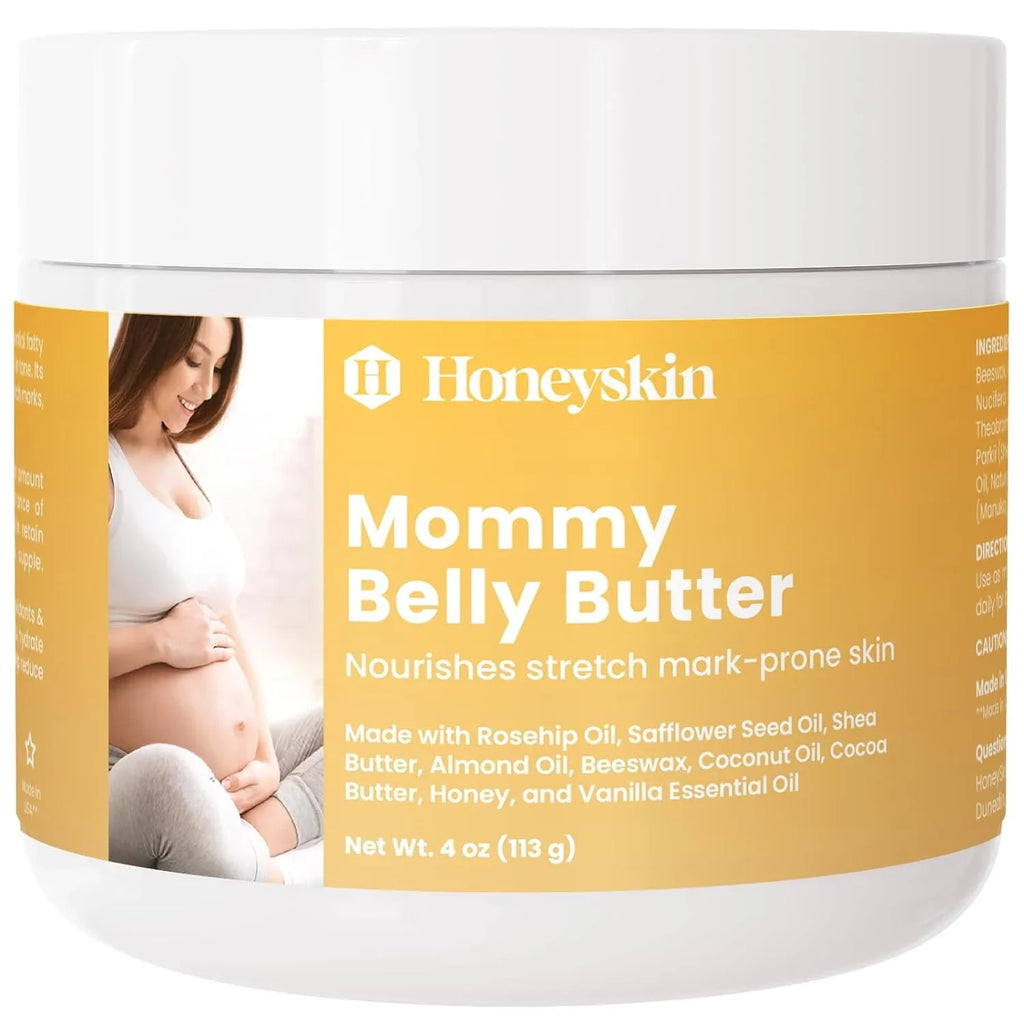 Honeyskin Nourishing Mommy Belly Butter for Sizetretch Marks - Sizekin Tightening and Firming(4oz)