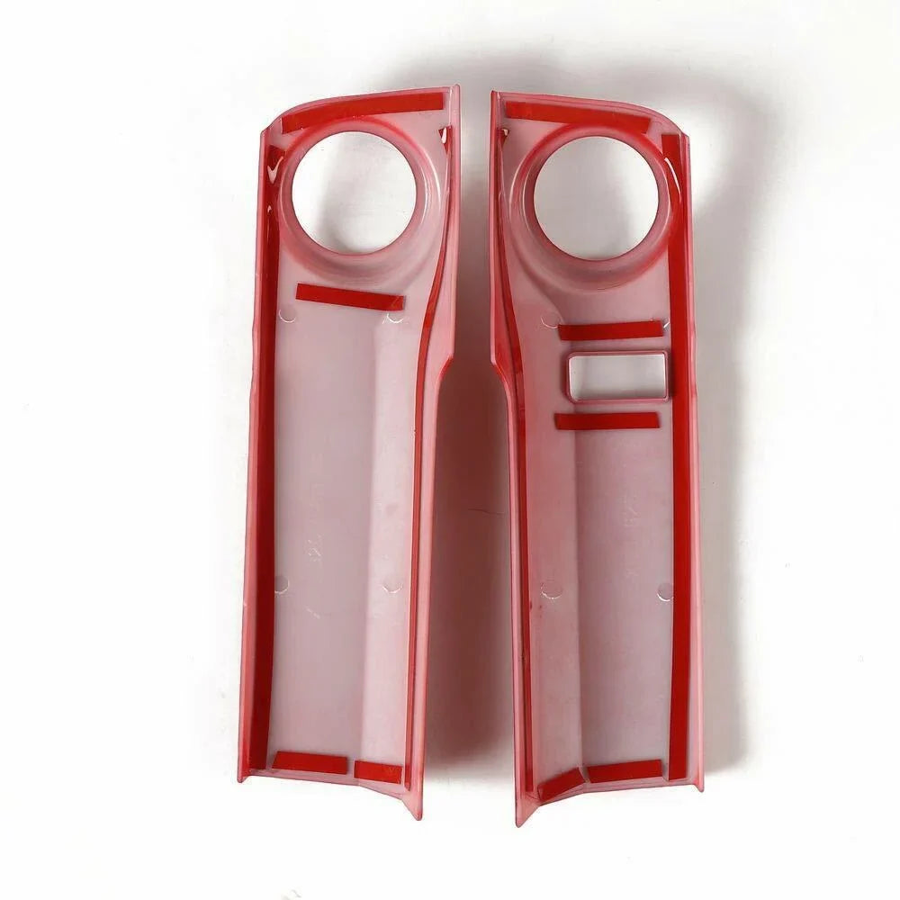 Teledu 2pcs Air Conditioner Console Sizewitch Decor Cover Trim 4Runner Red