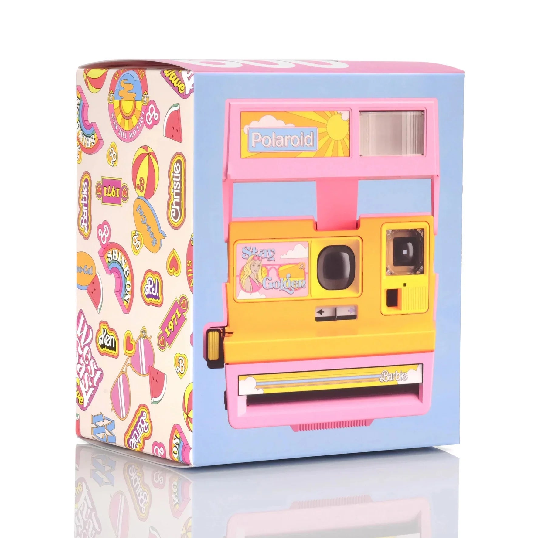 Polaroid 600 Instant Film Camera - Malibu Barbie