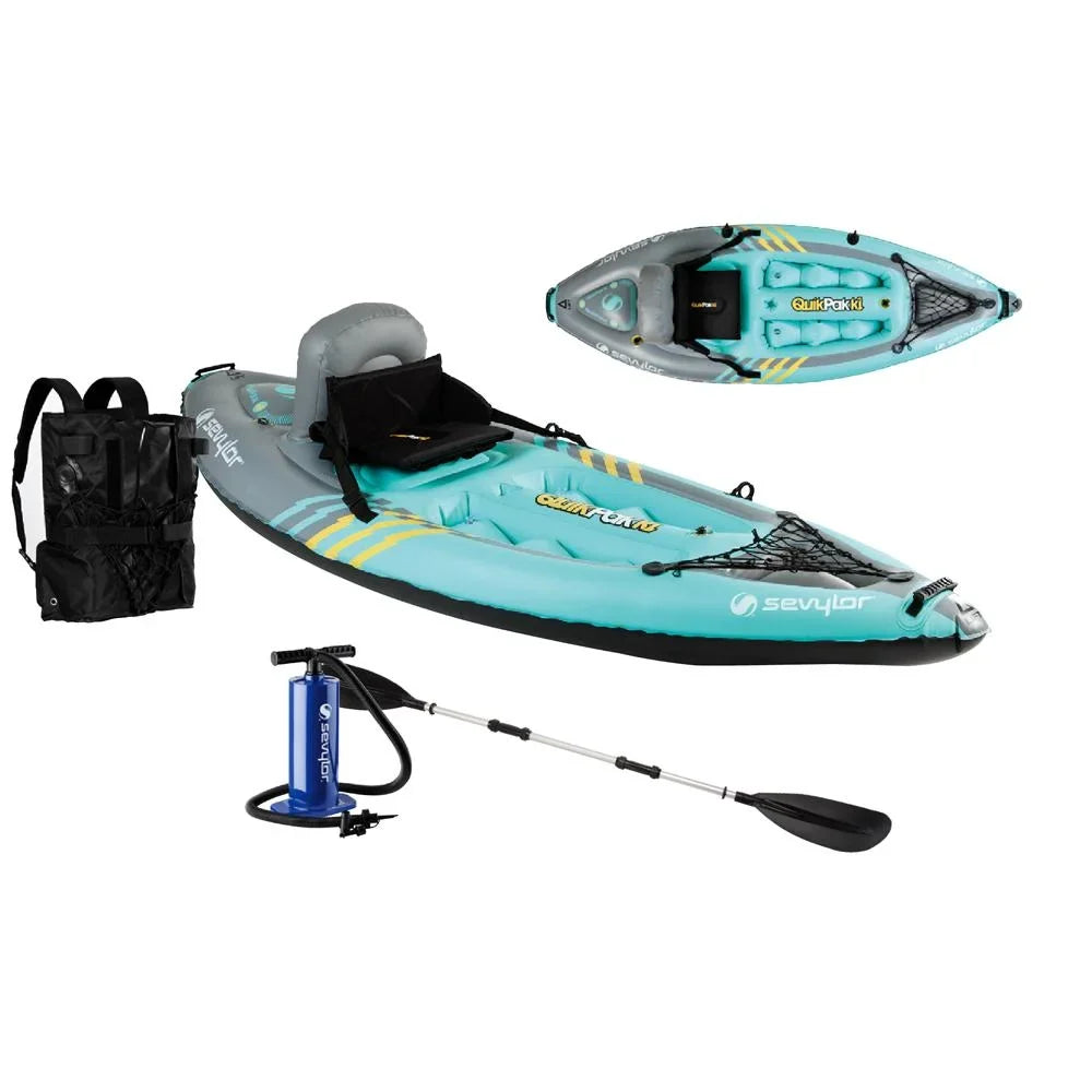 Sizeevylor K1 Quikpak Inflatable Kayak