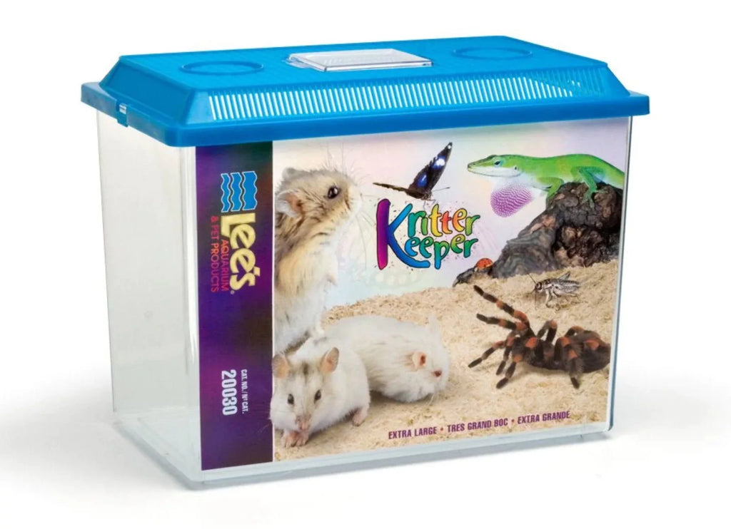 Lee's Aquarium &amp; Pet Products Kritter Keeper Reptile House, X-Large, Assorted Colors