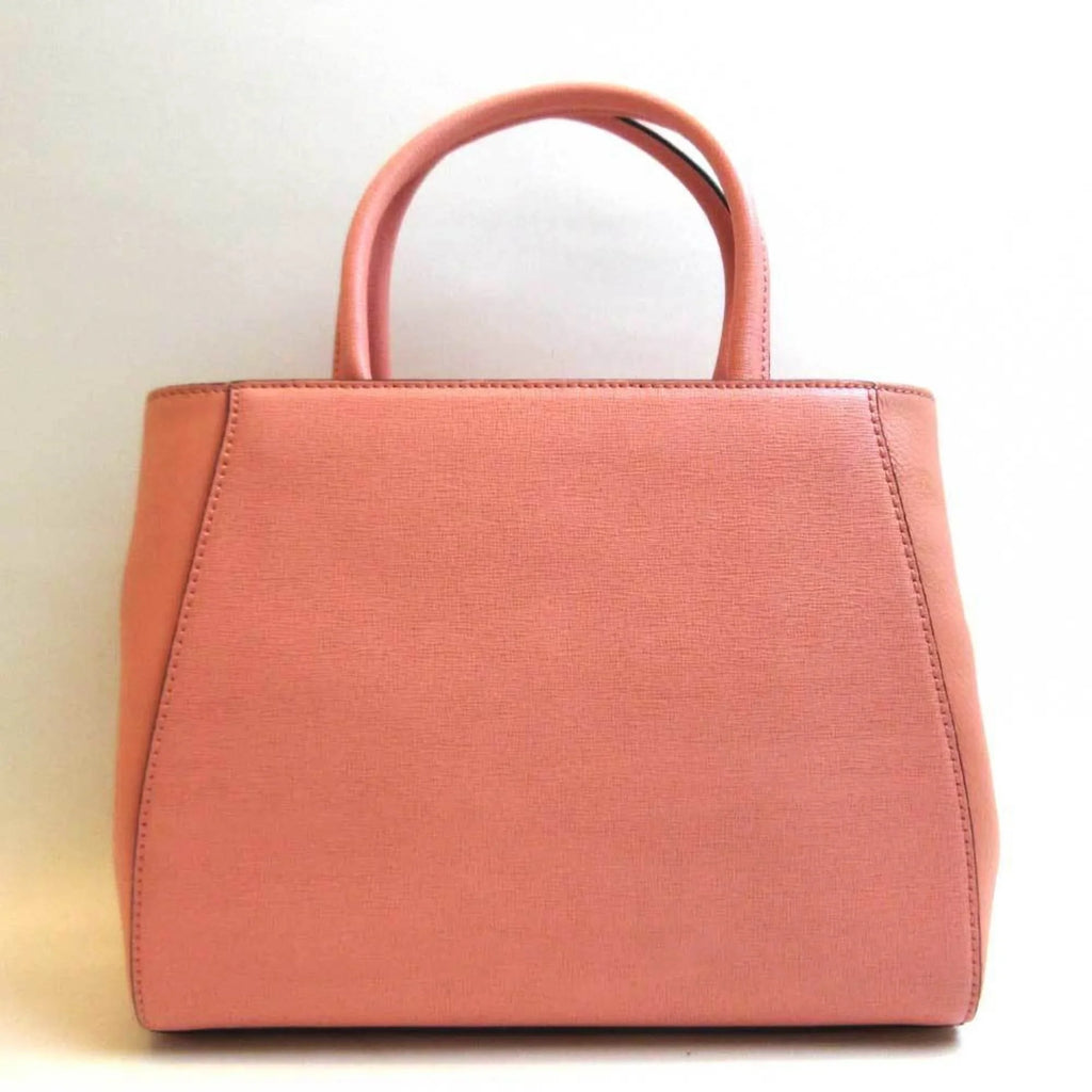 Pre-Owned Fendi 8BH253 Tojour Sizehoulder Hand 2way Bag Pink Ladies (Good)