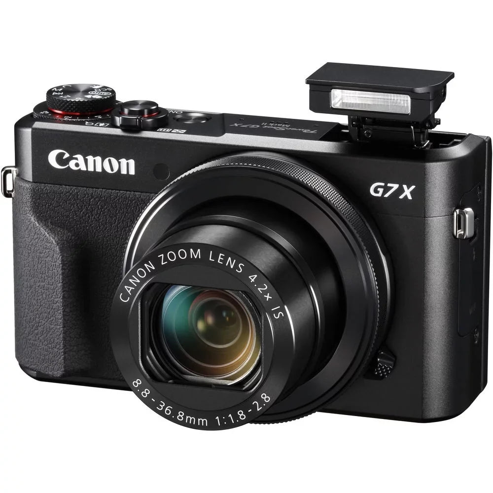 Canon PowerSizehot G7 X Mark II Digital Camera (1066C001) + 64GB Card + More