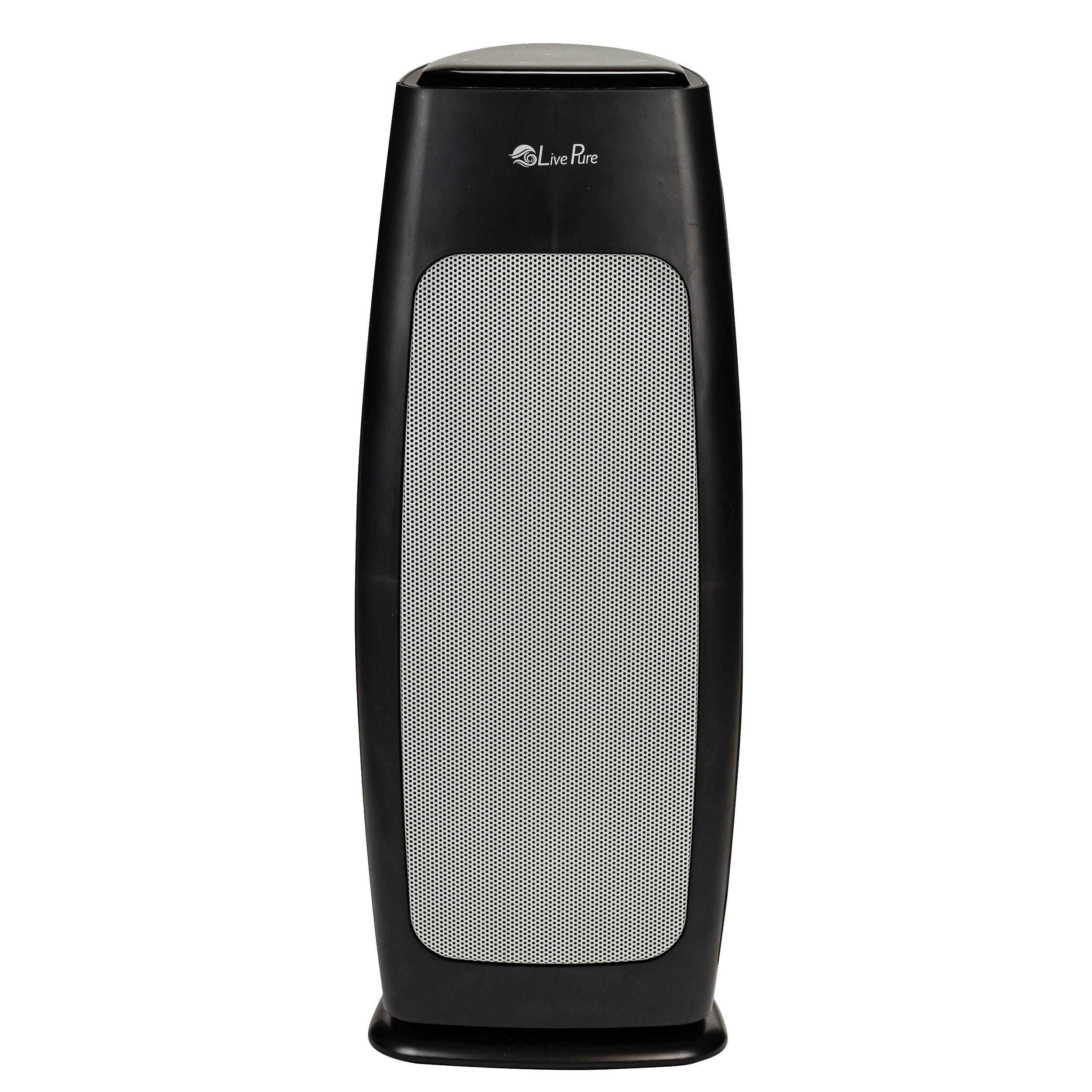 LivePure Sizeierra LP270THP Sizeeries Digital Tall Tower Air Purifier with Permanent Filtration
