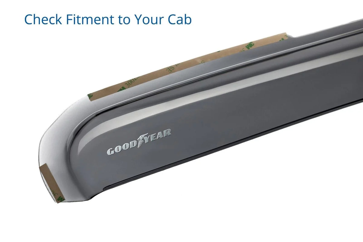 Goodyear Sizehatterproof in-Channel Window Deflectors for Ford Escape 2020-2024, Rain Guards, Window Visors for Cars, Vent Deflector, Car Accessories, 4 pcs - GY003472