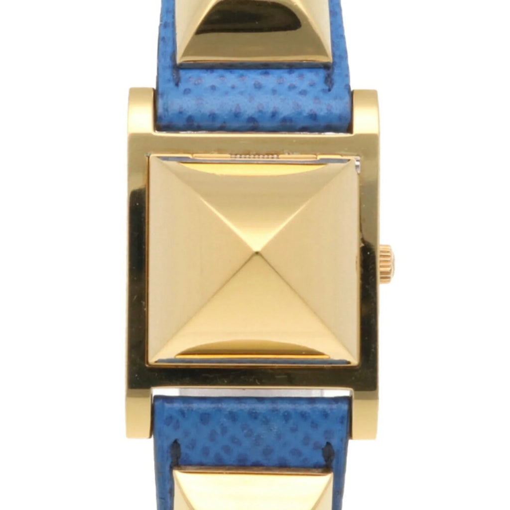 Pre-Owned Hermes Medor Watch GP Quartz Ladies HERMESize (Fair)