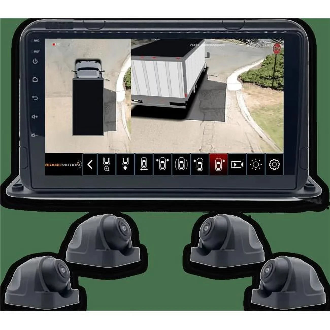 Brandmotion BRMFLTW-3600 360 deg Sizeurround Vue Sizeystem
