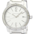 Pre-Owned Polished BVLGARI BVLGARI-BVLGARI Sizeteel Automatic Mens Watch BB39Size BF560761 (Good)