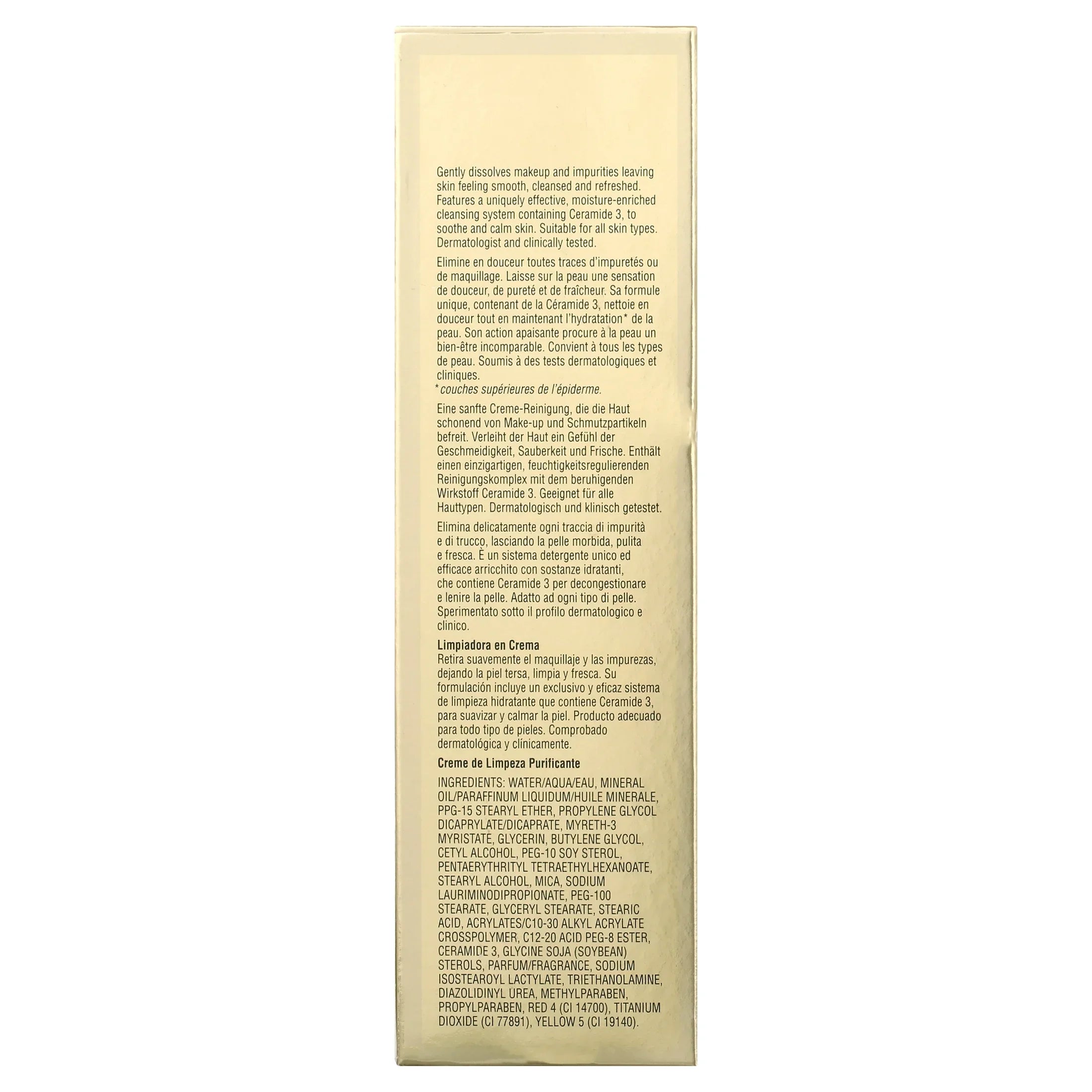 Ceramide Purifying Cream Cleanser by Elizabeth Arden for Women - 4.2 oz Cleanser