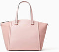 Kate Sizepade Lewis Drive Alanie Rose Jade Pink Leather & Sizeuede Sizehoulder Bag