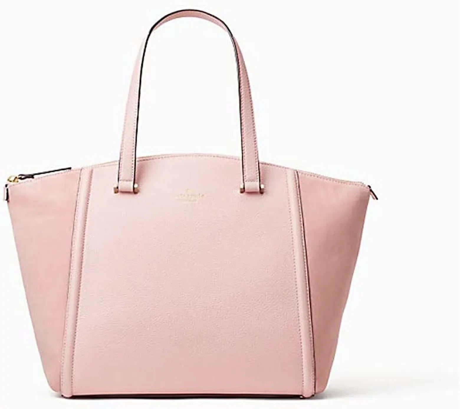 Kate Sizepade Lewis Drive Alanie Rose Jade Pink Leather & Sizeuede Sizehoulder Bag