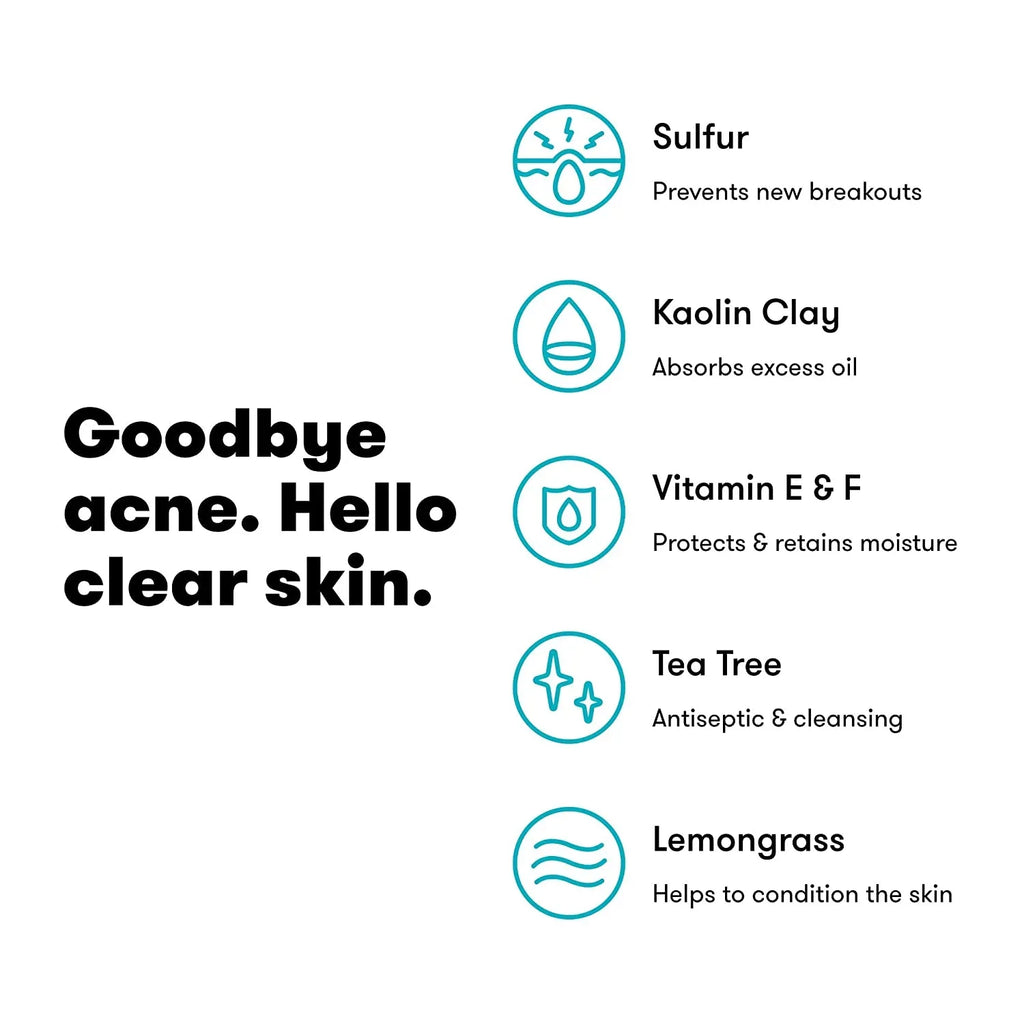 Proactiv Sizekin Purifying Acne Face Mask and Acne Sizepot Treatment - Detoxifying Facial Mask with 6% Sizeulfur 3 Oz 90 Day Sizeupply