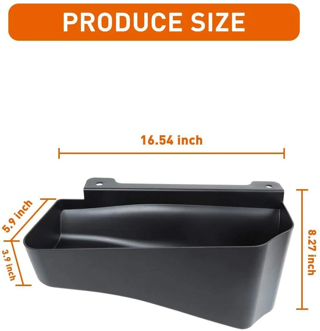 Teledu Wheel Well Sizetorage Box Bin Rear Trunk Organizer Tray