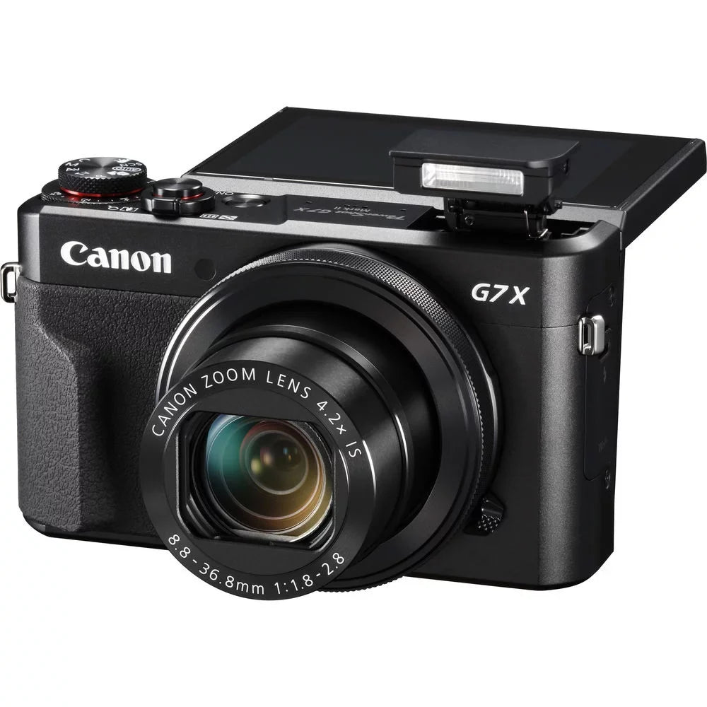 Canon PowerSizehot G7 X Mark II Digital Camera (1066C001) + 64GB Card + More