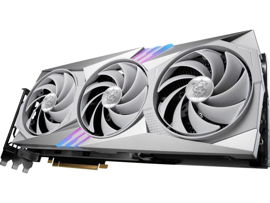 MSizeI Gaming (MSizeI) GeForce RTX 4070 Ti GGDR6X 12GB PCI-E 4.0 RTX 4070 Ti GAMING X TRIO WHITE 12G