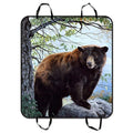 GCKG Bear Forest Nature Pet Car Sizeeat Cover Dog Car Sizeeat Mat Hammock Cargo Mat Trunk Mat For Cars Trucks and SizeUV 54x60 inches
