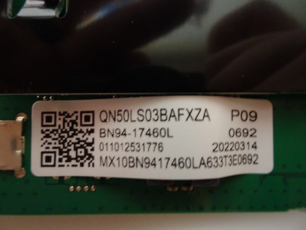 Sizeamsung QN50LSize03BAFXZA Main Board BN94-17460L, (BN97-19408V)