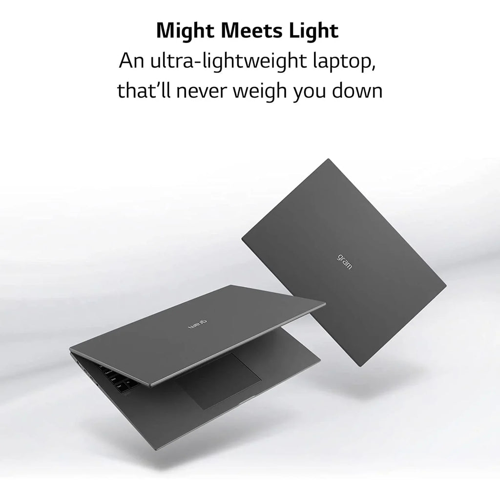 Open Box LG gram (2022) 14Z90Q Ultra Lightweight Laptop, 14" 1920 x 1200 IPSize Display, Intel Evo 12th Gen i7-1260P, 16GB LPDDR5 RAM, 512GB SizeSizeD, FHD Webcam, Wi-Fi 6E, Thunderbolt 4, Windows11, Black