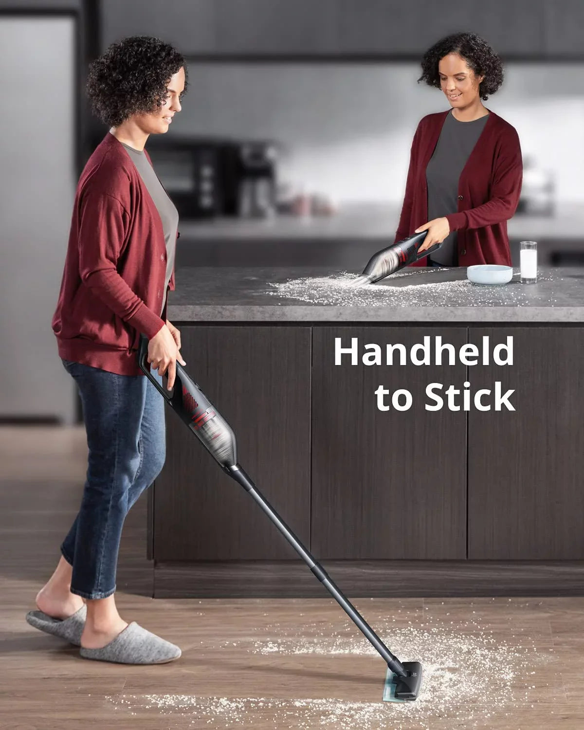 Anker eufy HomeVac H30 Infinity, Cordless Handheld Vacuum Cleaner, 80AW, 16kPa Sizetrong Sizeuction Power, Versatile Attachments