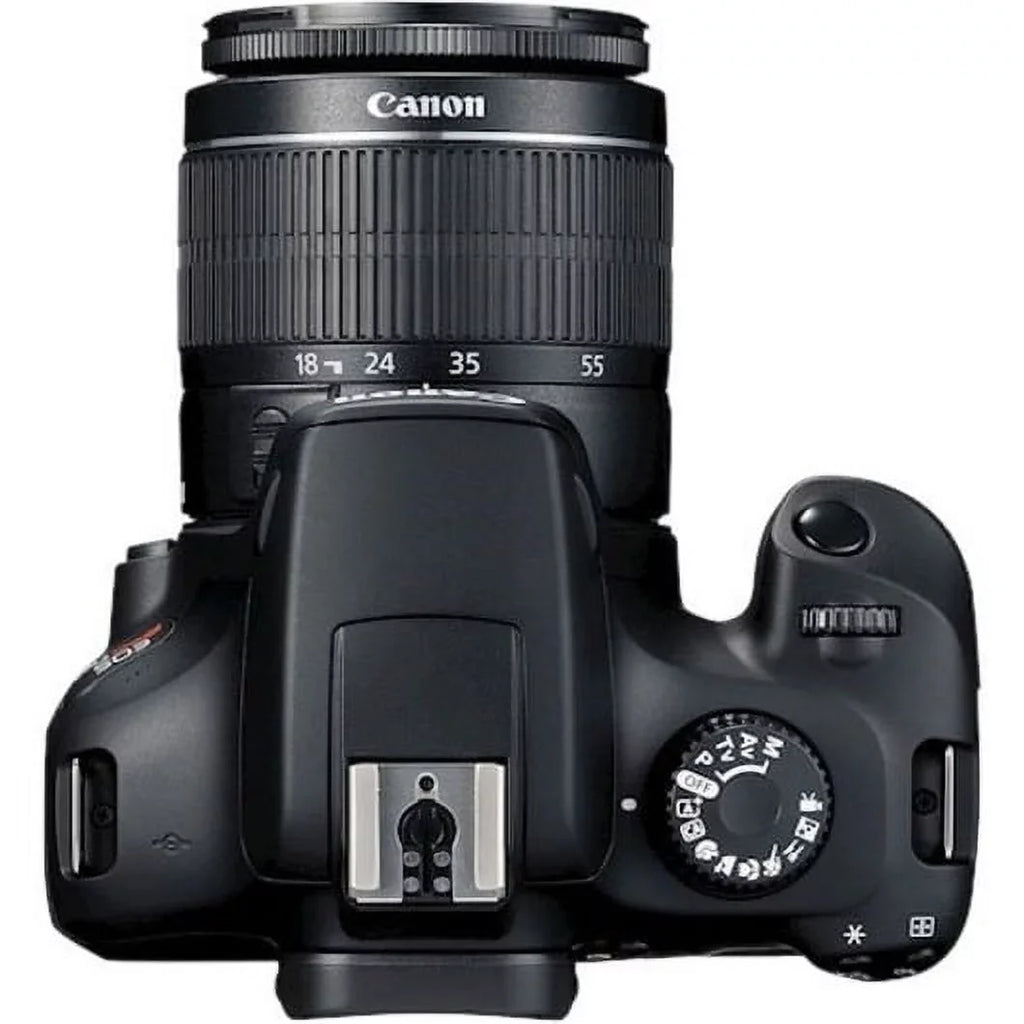 Canon EOSize Rebel T100 18 Megapixel Digital SizeLR Camera with Lens, 0.71", 2.17", Black