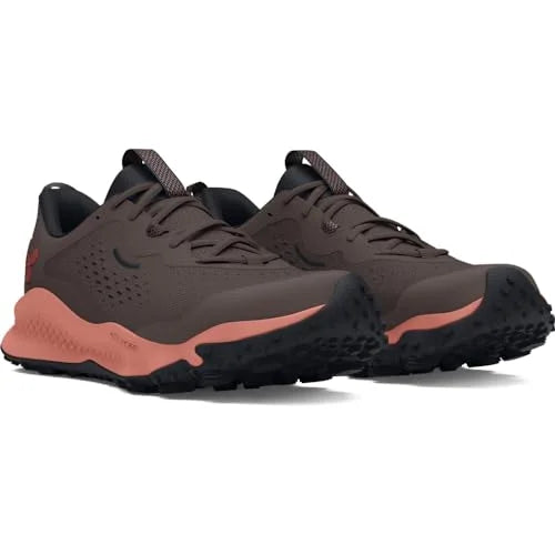 Under Armour Women's Charged Maven Trail, (200) Fresh Clay/Black/Cinna Red, 6, USize