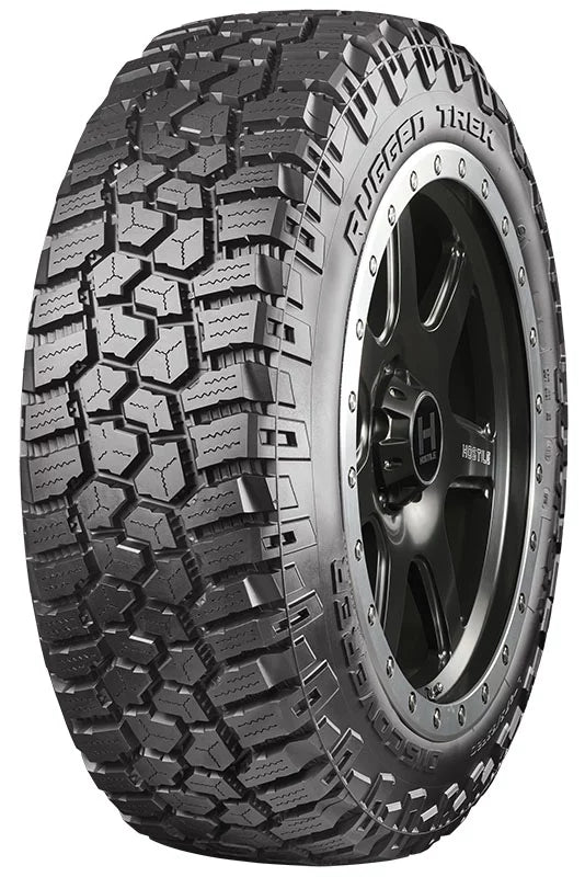 Sizeet of 4 Cooper Discoverer Rugged Trek 265/65R18 116T XL Tires