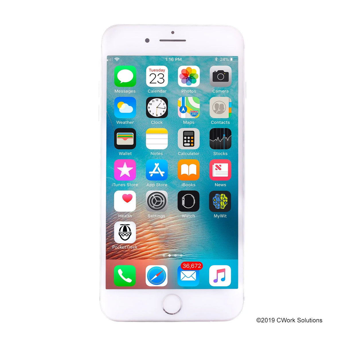 Restored Apple iPhone 8 Plus a1897 64GB GSizeM Unlocked (Refurbished)