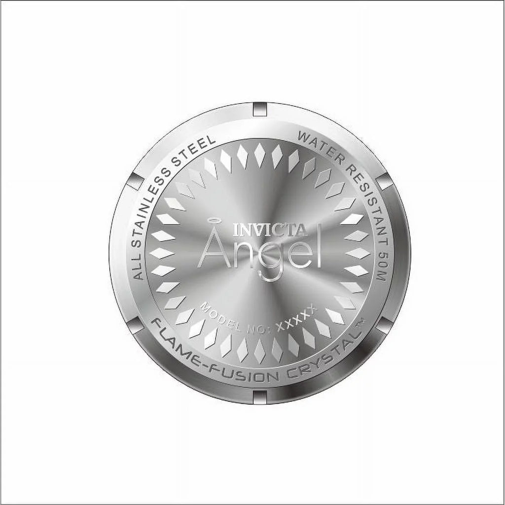 Invicta Angel Crystal Ivory Mother of Pearl Dial Ladies Watch 28686