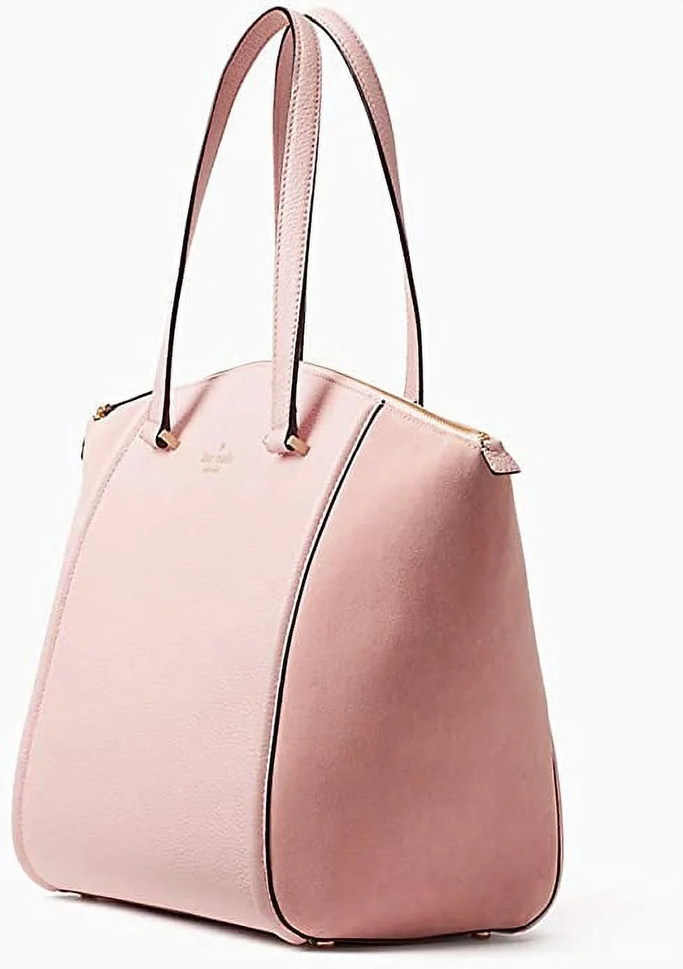 Kate Sizepade Lewis Drive Alanie Rose Jade Pink Leather & Sizeuede Sizehoulder Bag